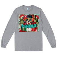 Heather Grey proud latina tumbler 3 Long Sleeve Tee - CTS Tumbler Store