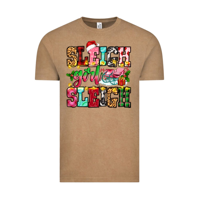 Sleigh Girl Sleigh Vintage Tee by Zillion Design Studio | Teevron