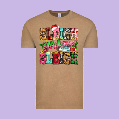 Sleigh Girl Sleigh Vintage Tee Designed By Zillion Design Studio