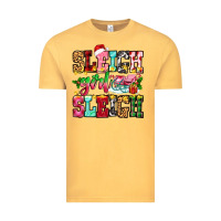 Vintage Mustard sleigh girl sleigh Vintage Tee - Zillion Design Studio