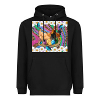Black easter farm chicken chick rooster daisys butterfly sunflower eggs glit Heavyweight Hoodie - Artiststas