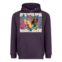 Easter Farm Chicken Chick Rooster Daisys Butterfly Sunflower Eggs Glit Heavyweight Hoodie | Teevron