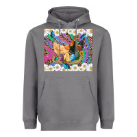 Storm easter farm chicken chick rooster daisys butterfly sunflower eggs glit Heavyweight Hoodie - Artiststas