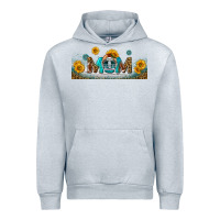Heather Grey american football mom libbey glass Urban Hoodie - BundleAndBundleShop