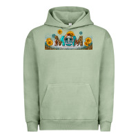 Pigment Oil Green american football mom libbey glass Urban Hoodie - BundleAndBundleShop