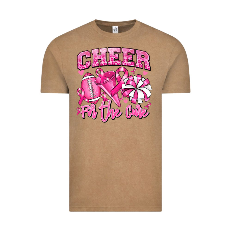 Cheer For The Cure American Football Vintage Tee by RanaPortraitStore | Teevron