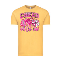 Vintage Mustard cheer for the cure american football Vintage Tee - RanaPortraitStore