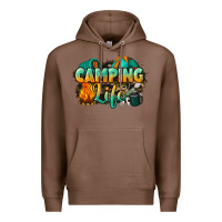 Chestnut camping life Premium Hoodie - NancyCooperArtShop