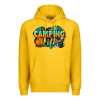 Lemon camping life Premium Hoodie - NancyCooperArtShop