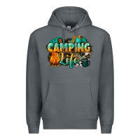 Rock camping life Premium Hoodie - NancyCooperArtShop