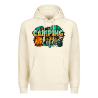 Sandshell camping life Premium Hoodie - NancyCooperArtShop