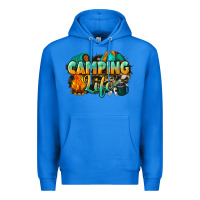 True Royal camping life Premium Hoodie - NancyCooperArtShop