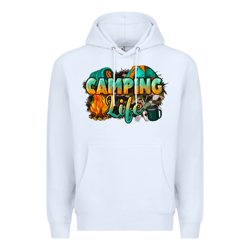 Camping Life Premium Hoodie by NancyCooperArtShop | Teevron