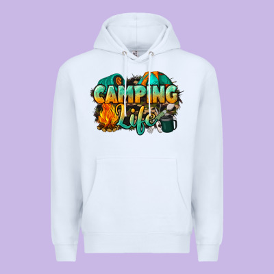 Camping Life Premium Hoodie Designed By Nancycooperartshop