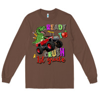 Chestnut ready to crush 1st grade Long Sleeve Tee - Zillion Design Studio