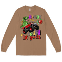 Toasted Coconut ready to crush 1st grade Long Sleeve Tee - Zillion Design Studio