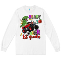 White ready to crush 1st grade Long Sleeve Tee - Zillion Design Studio