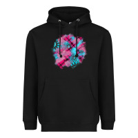 Black v.d gemstone's patches Heavyweight Hoodie - AdoDesignShop