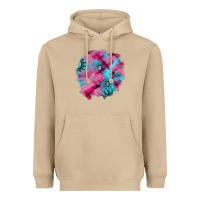 Mushroom v.d gemstone's patches Heavyweight Hoodie - AdoDesignShop