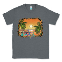 Charcoal Heather beach vibes Classic Tee - SublimationCraftShop