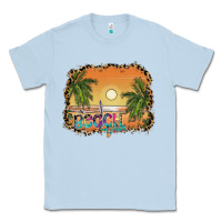 Dusty Blue beach vibes Classic Tee - SublimationCraftShop