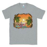 Heather Grey beach vibes Classic Tee - SublimationCraftShop