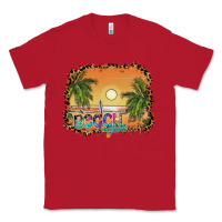 Red beach vibes Classic Tee - SublimationCraftShop