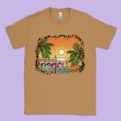 Beach Vibes Classic Tee Designed By Sublimationcraftshop