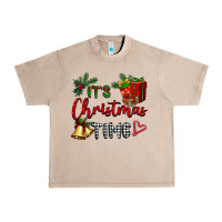 French Oak it's Christmas time Urban Heavy Tee - BarkalooDesign