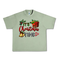 Oil Green it's Christmas time Urban Heavy Tee - BarkalooDesign