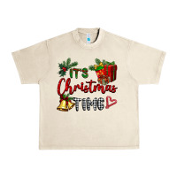 Sandshell it's Christmas time Urban Heavy Tee - BarkalooDesign