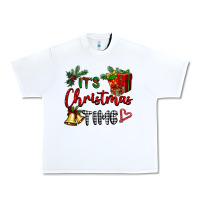 White it's Christmas time Urban Heavy Tee - BarkalooDesign
