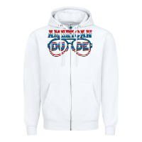 White american dude Zipper Hoodie - HRA Design Shop
