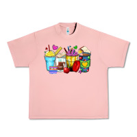 Salmon school coffee cups Urban Heavy Tee - Zillion Design Studio