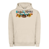 Pigment French Oak small town big spirit Urban Hoodie - BundleAndBundleShop