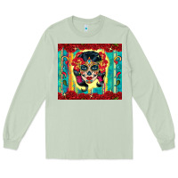 Matcha sugar skull tumbler 3 Long Sleeve Tee - CTS Tumbler Store