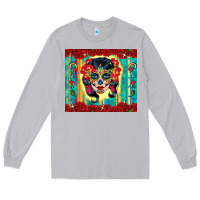 Moon Dust sugar skull tumbler 3 Long Sleeve Tee - CTS Tumbler Store