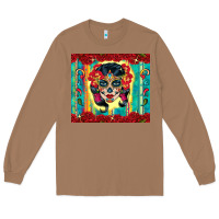 Toasted Coconut sugar skull tumbler 3 Long Sleeve Tee - CTS Tumbler Store
