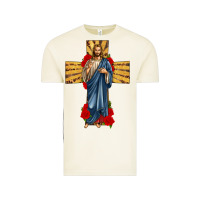 Vintage Arctic jesus christ cross Vintage Tee - texasbilliewilder