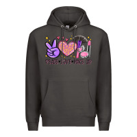 Smoke peace love make up Premium Hoodie - MaliasSmallBusiness