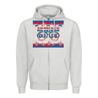 Dove Grey American dude Zipper Hoodie - HRA Design Shop