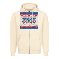 Sandshell American dude Zipper Hoodie - HRA Design Shop