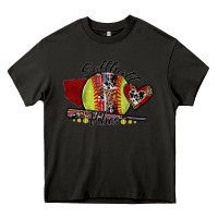 Asphalt softball vibes Heavy Core Tee - SublimationCraftShop