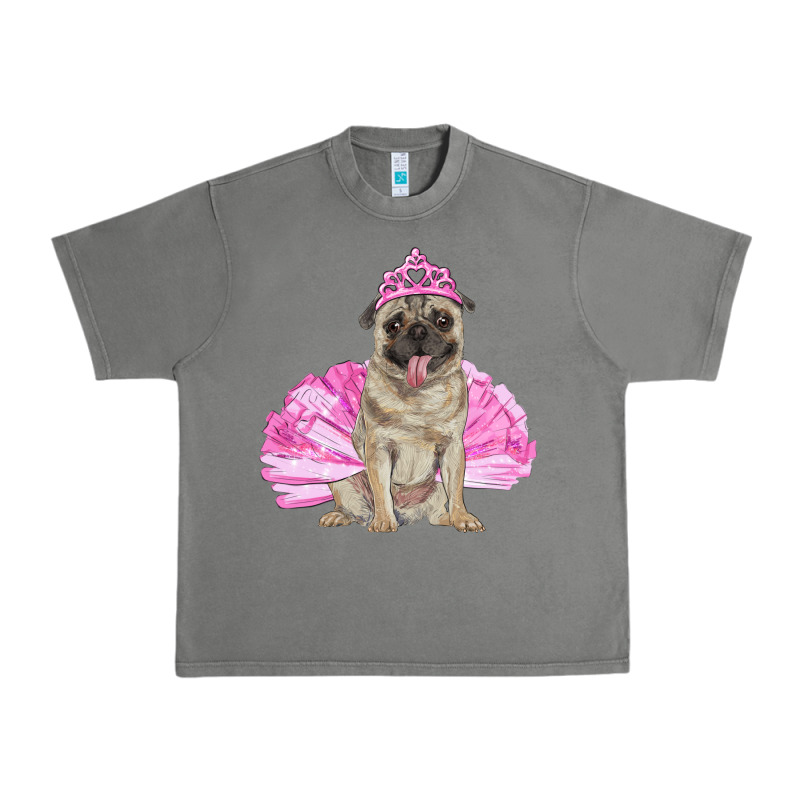 Balerina Pug With Tutu Urban Heavy Tee by RanaPortraitStore | Teevron