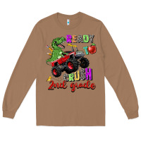 Toasted Coconut ready to crush 2nd grade Long Sleeve Tee - Zillion Design Studio