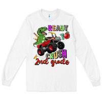 White ready to crush 2nd grade Long Sleeve Tee - Zillion Design Studio