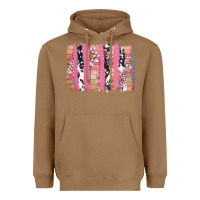 Toasted Coconut v.d cow and lotus brushstrock Heavyweight Hoodie - AdoDesignShop