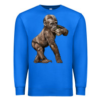 True Royal Baby Gorilla Premium Sweatshirt - LillyAllenDesigns