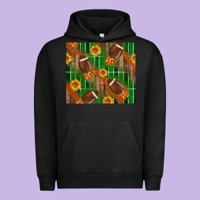 American Football With Sunflower Tumbler Urban Hoodie Designed By Bundleandbundleshop