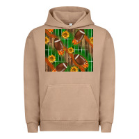 Pigment Burro american football with sunflower tumbler Urban Hoodie - BundleAndBundleShop